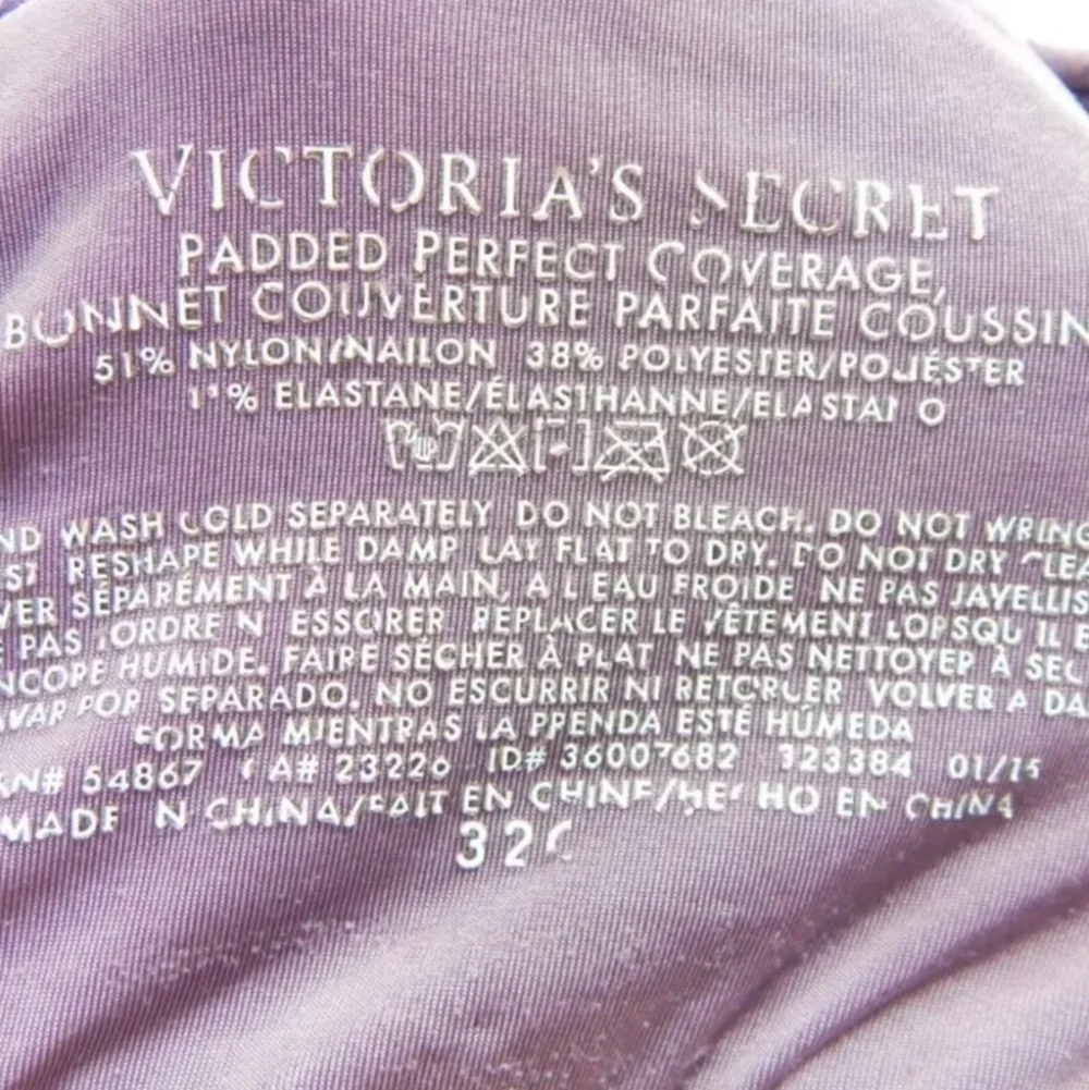 Victoria's Secret Padded Perfect Coverage Bra